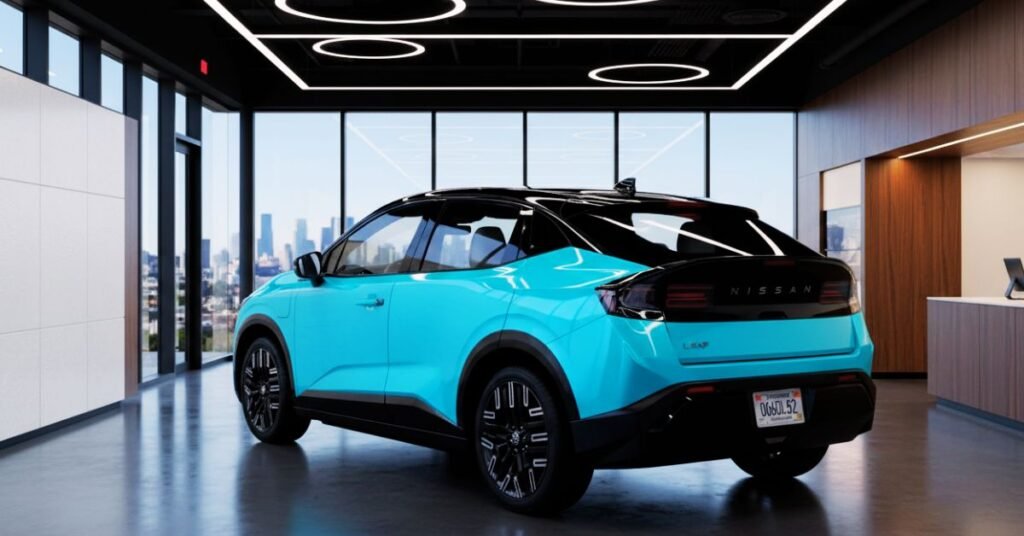 2026 Nissan Leaf rear view