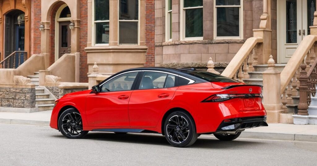 2026 Nissan Sentra rear side view