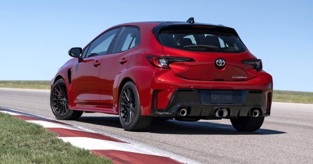 2026 Toyota GR Corolla rear