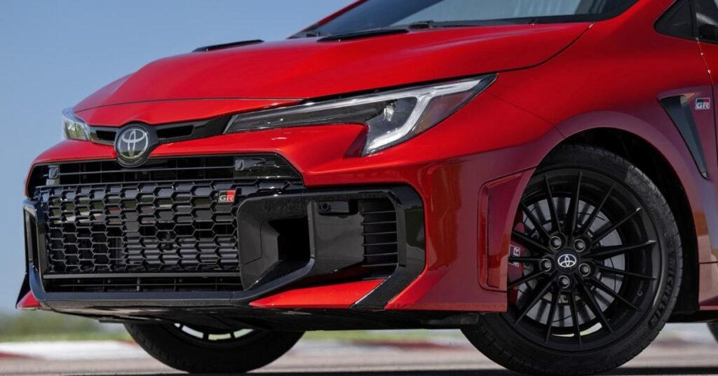 2026 Toyota GR Corolla headlights