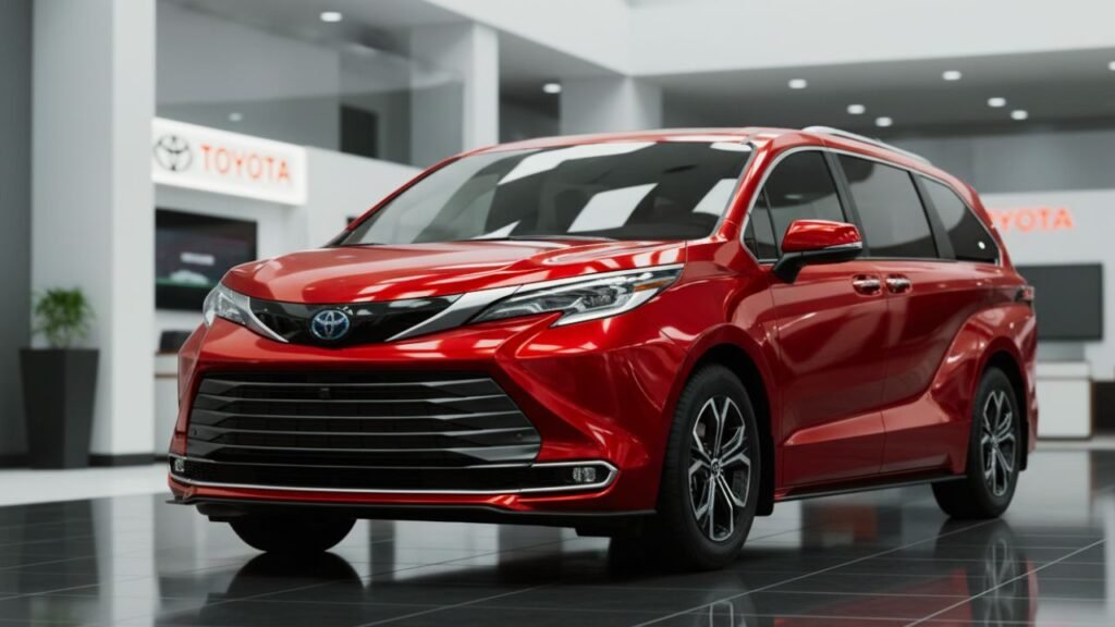 2026 Toyota Sienna Hybrid front view