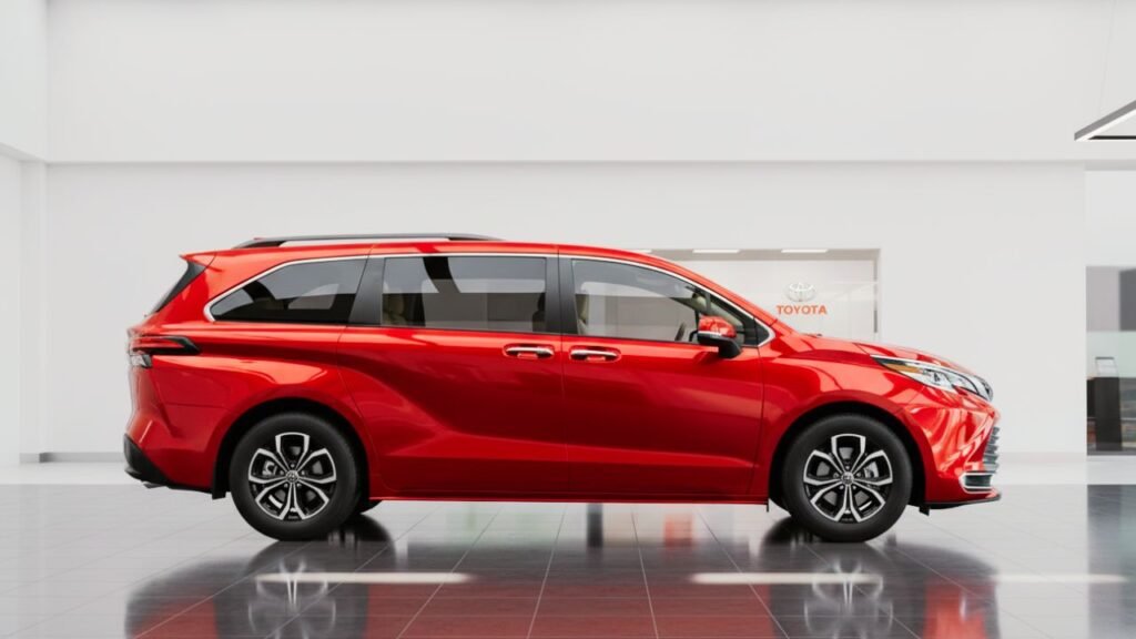 2026 Toyota Sienna Hybrid side profile