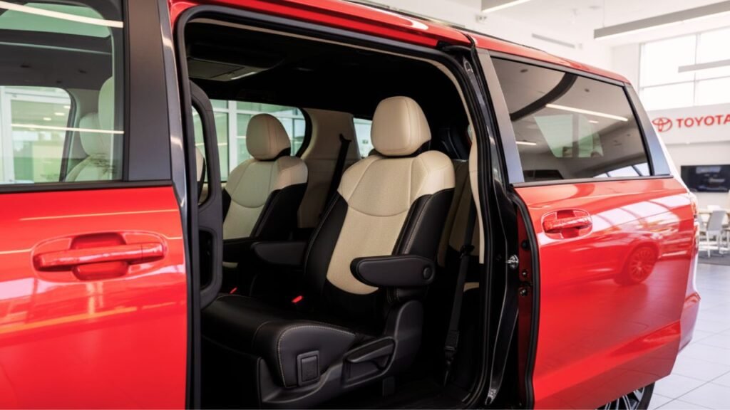 2026 Toyota Sienna Hybrid rear door