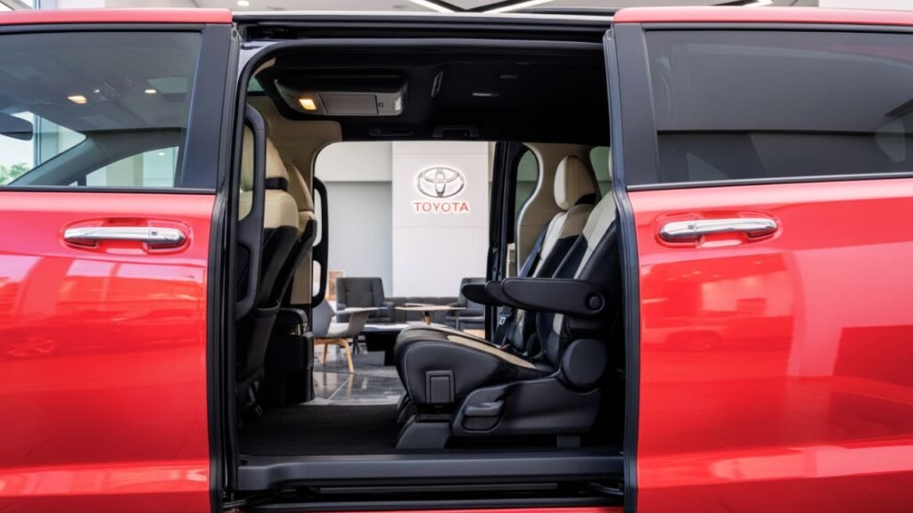 2026 Toyota Sienna Hybrid open door