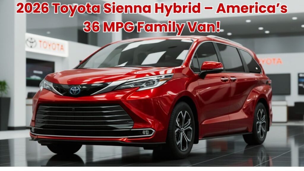 2026 Toyota Sienna Hybrid