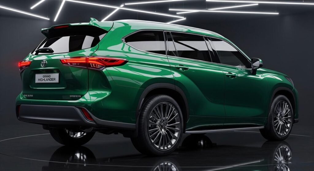2026 Toyota Grand Highlander Rear view