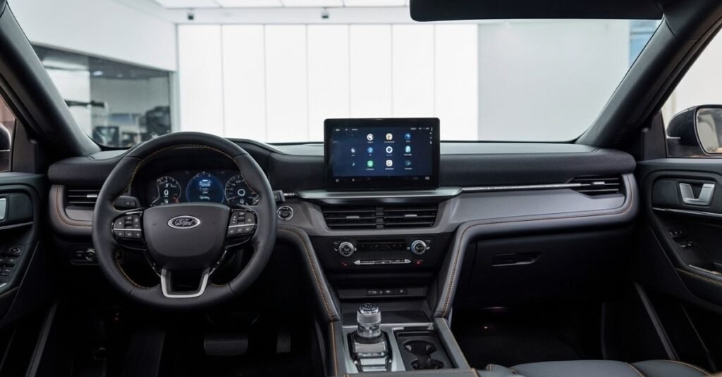 2026 Ford Explorer Tremor interior