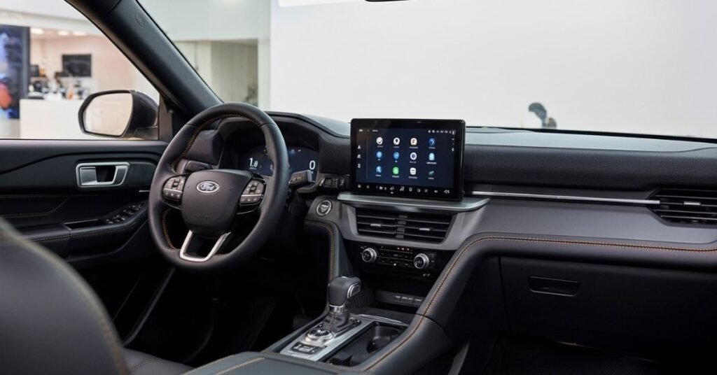 2026 Ford Explorer Tremor dashboard