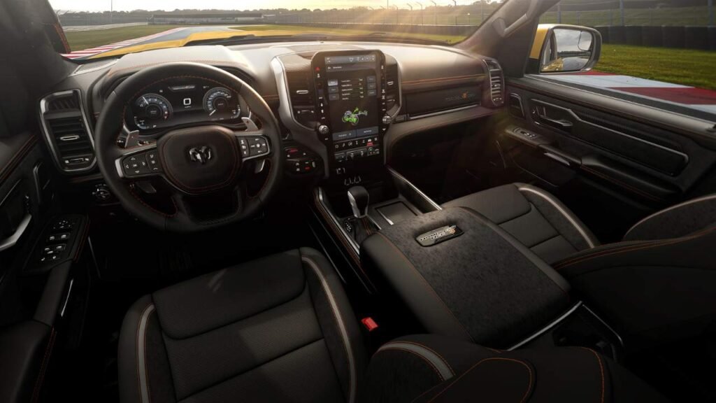 The 2027 Ram 1500 Rumble Bee interior
